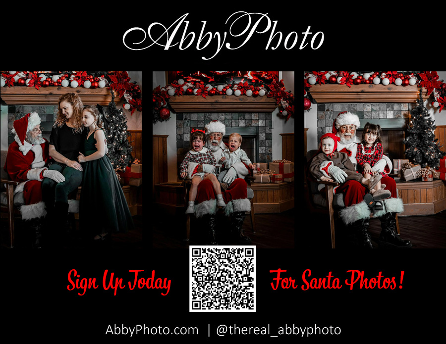 Sign Up Today For Santa Photos!